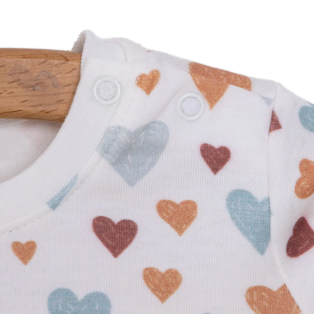 Pambuliq Baby Girl Long Sleeve Pyjamas Set - Beige