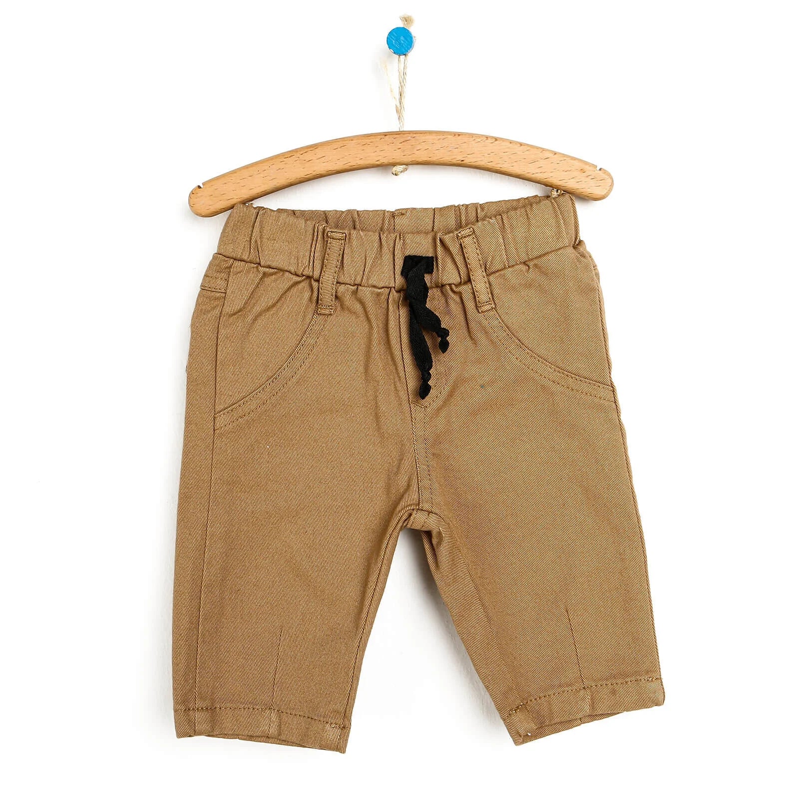 HelloBaby Basic Baby Boy Woven Pants - Mustard
