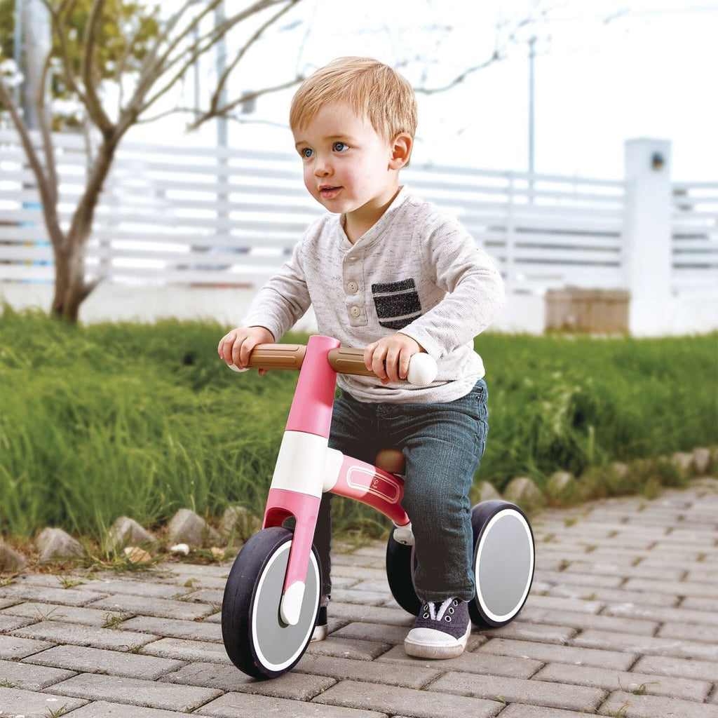 Hape First Ride Toddler Balance Bike, Pink