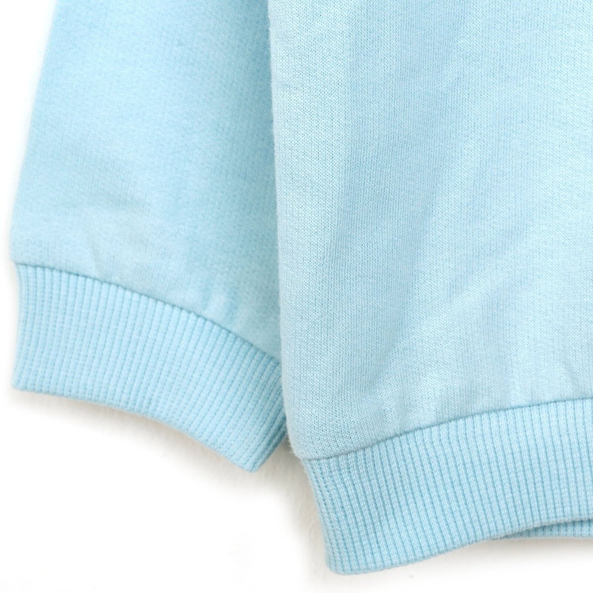 Tuffy Sweatshirt Collared - Footless Bottom - Light Blue