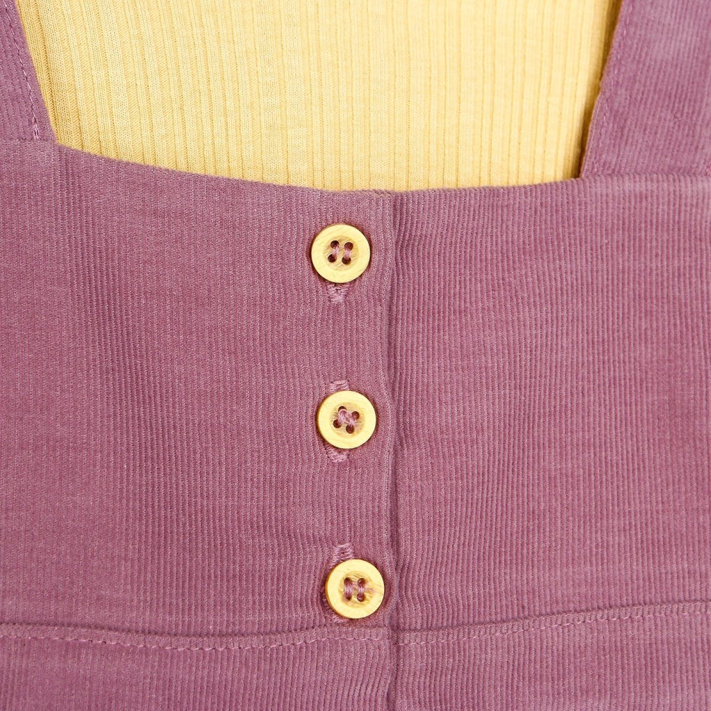 Cassiope Salopette Skirt - Sweatshirt - Damson