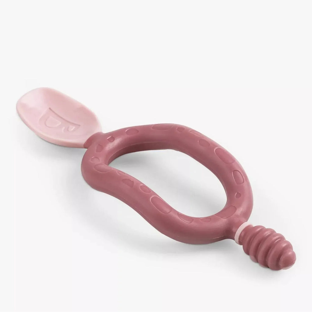 Bibado Dippit Baby Weaning Spoons 6+ months Pack of 2 - Blush
