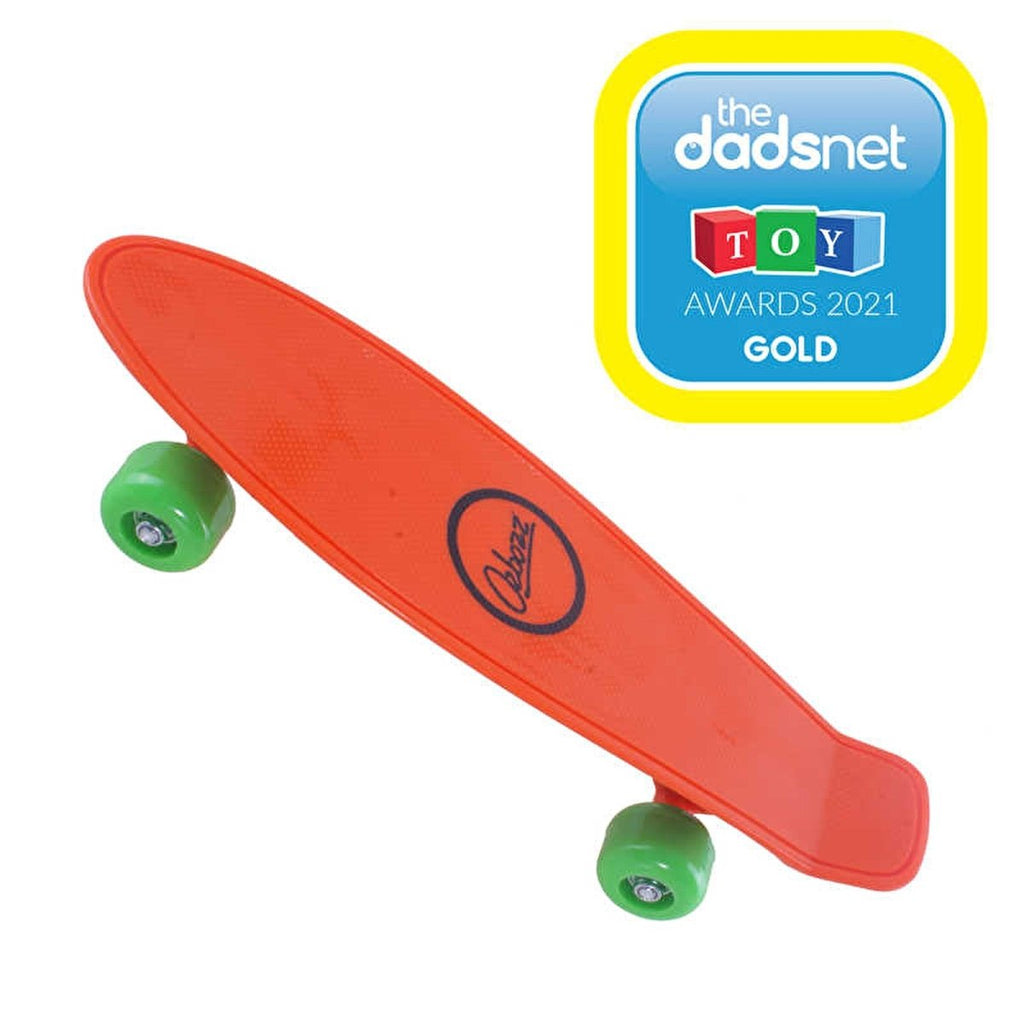 Ozbozz Plastic Skateboard 17x5 Inch