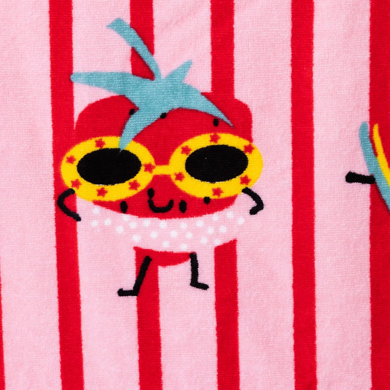 Little Dreams Baby Girl Towel - Red