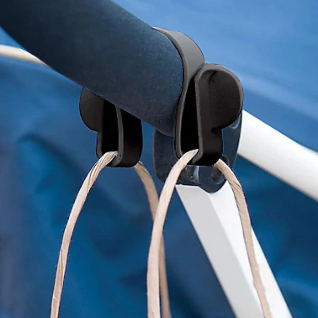 Clippasafe Large Pram & Stroller Bag Clips 2 pcs