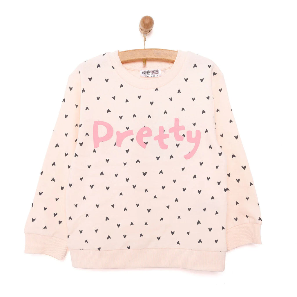 HelloBaby Basic Low Raised Lion Printed Sweatshirt - Printed