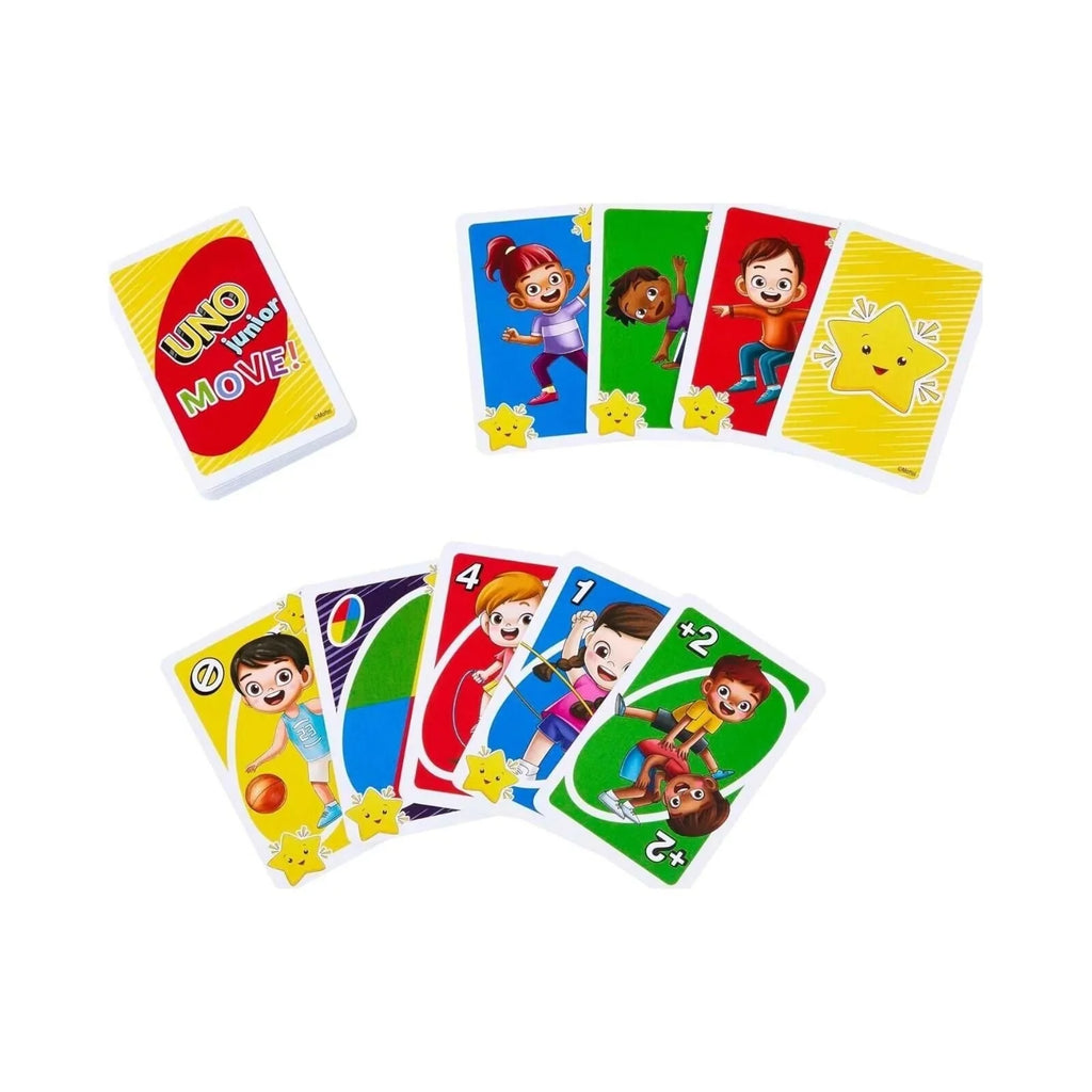 Mattel Uno Junior Move Card Game