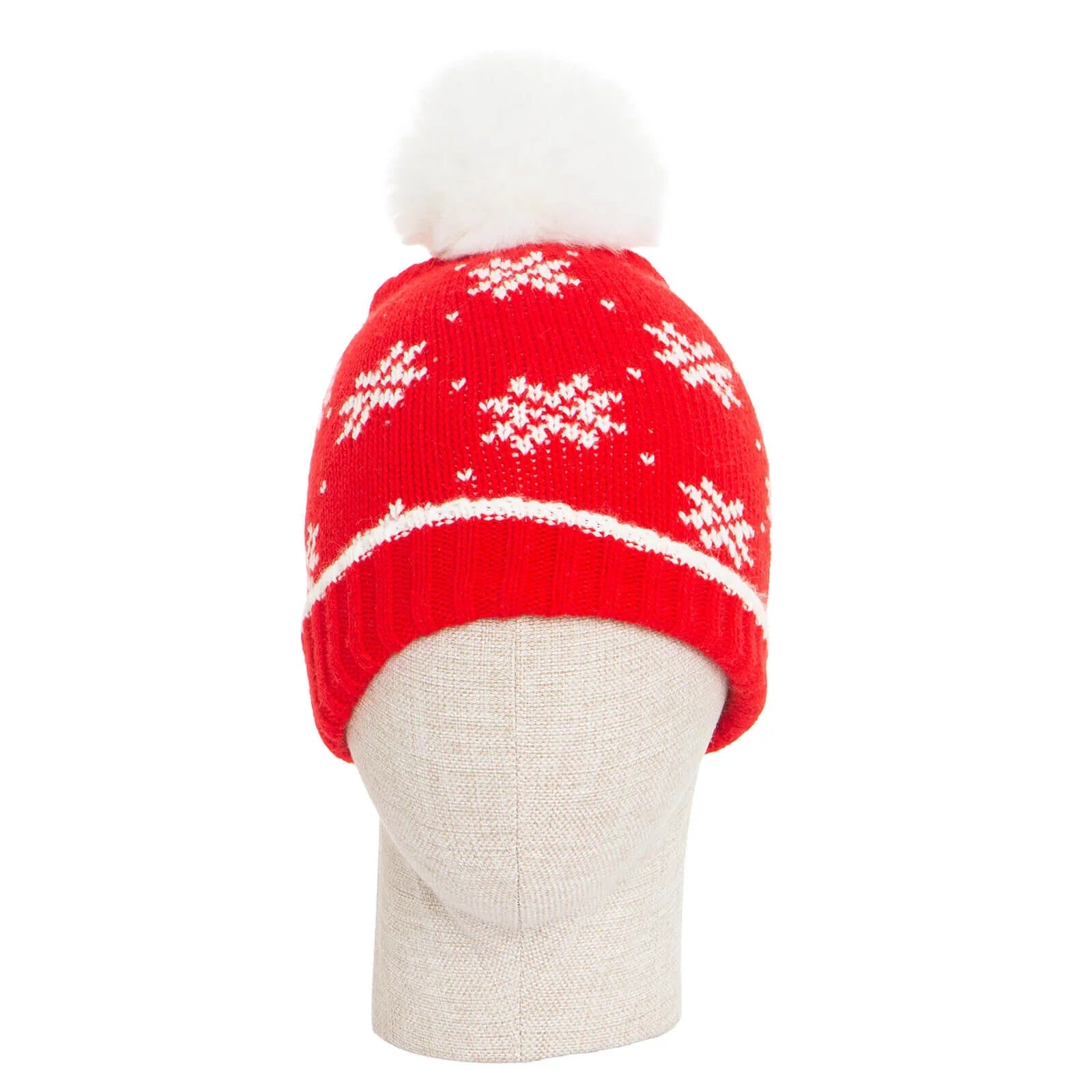 Little Plane Unisex Christmas Beanie - Red
