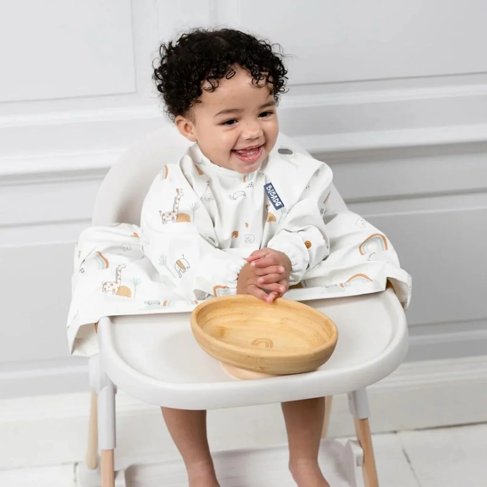 Bibado Natural Bamboo Suction Bowl - Fawn