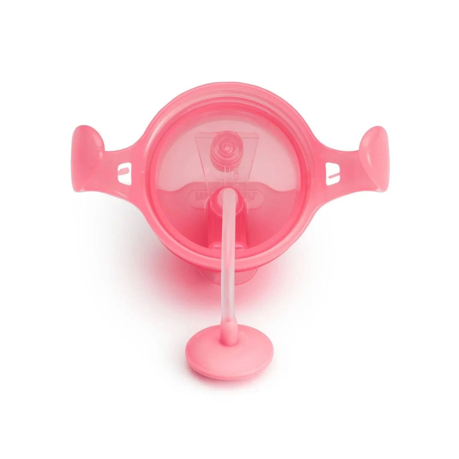 Munchkin Click Lock Tip & Sip Weighted Straw Cup Pink 207ml
