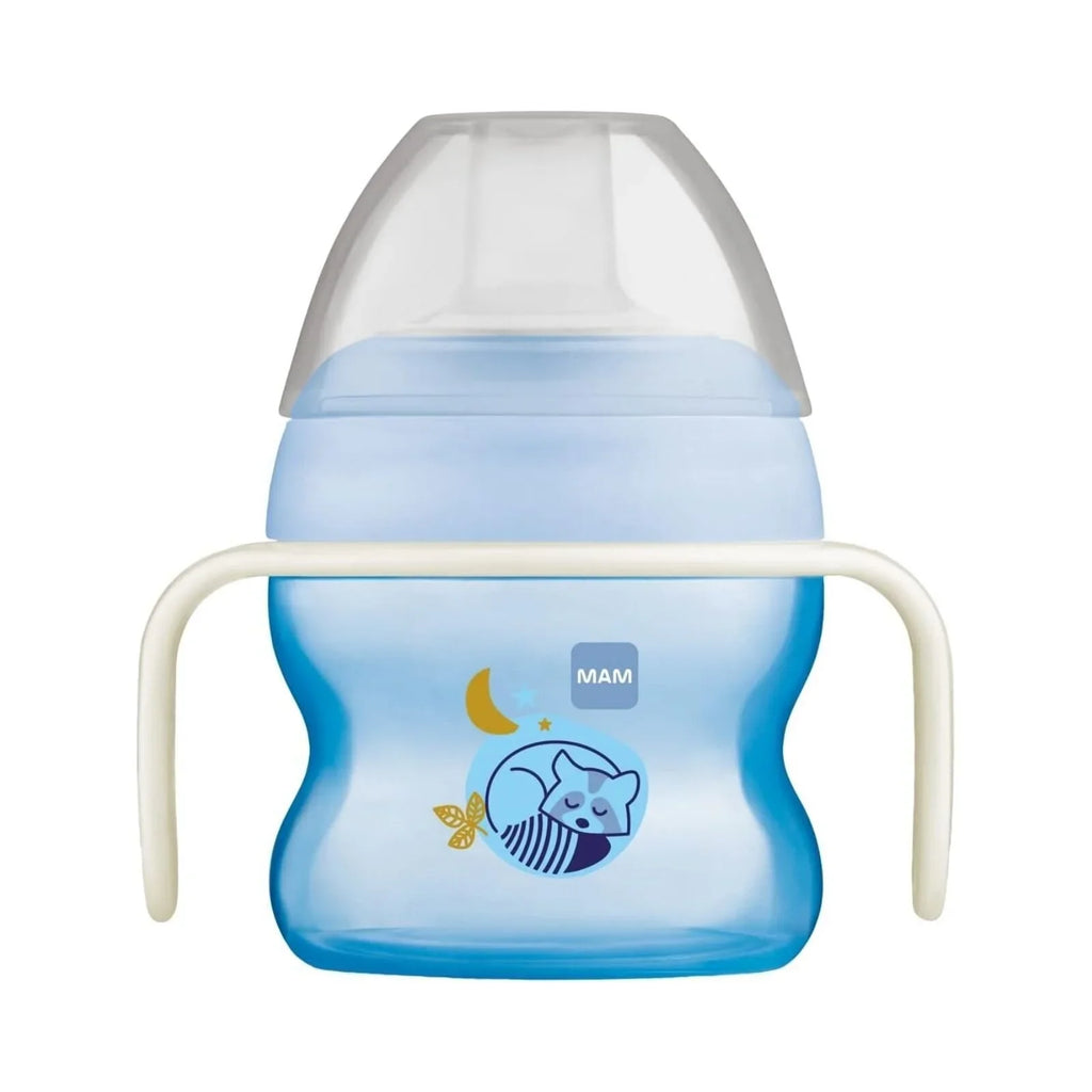 MAM Starter Cup & Glow with Handles 150ml - Blue