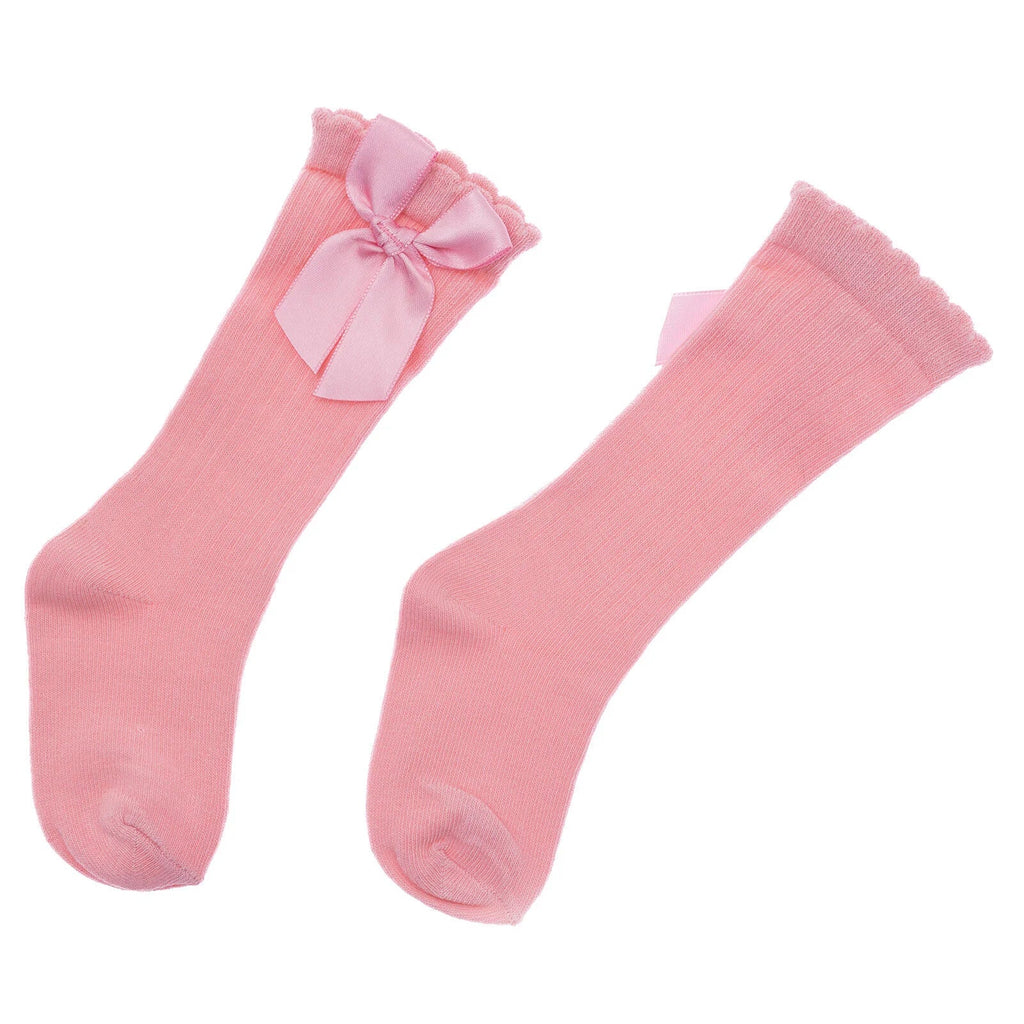 HelloBaby Girl Knee Socks - Pink