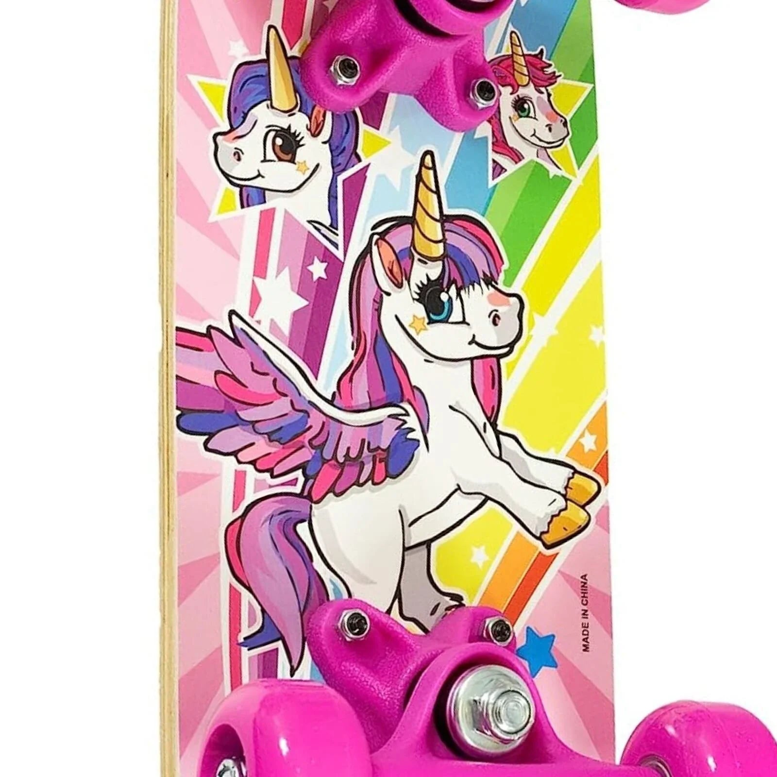 Ozbozz Unicorn Skateboard 17x5 Inch