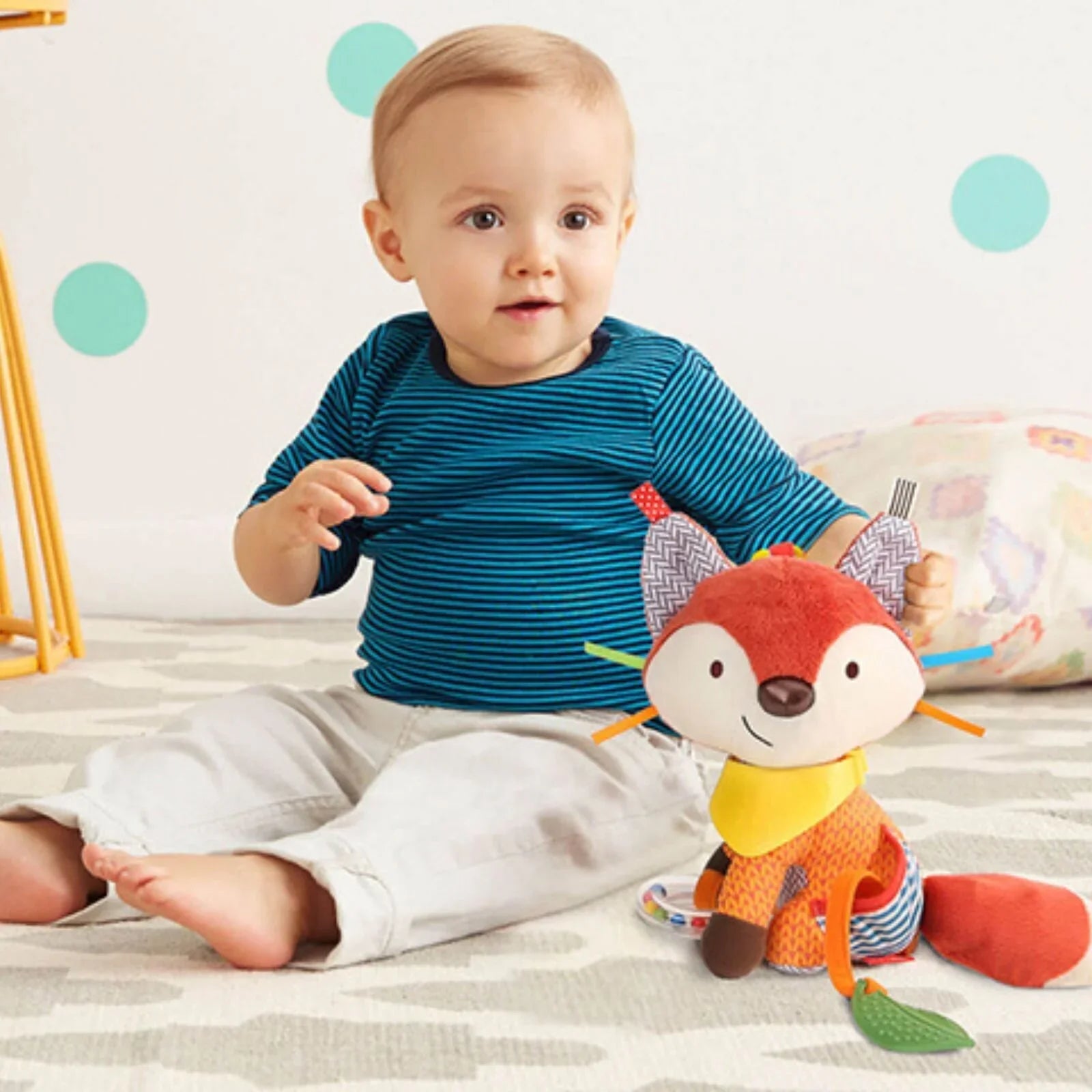 Skip Hop Bandana Buddies Activity Toy - Fox
