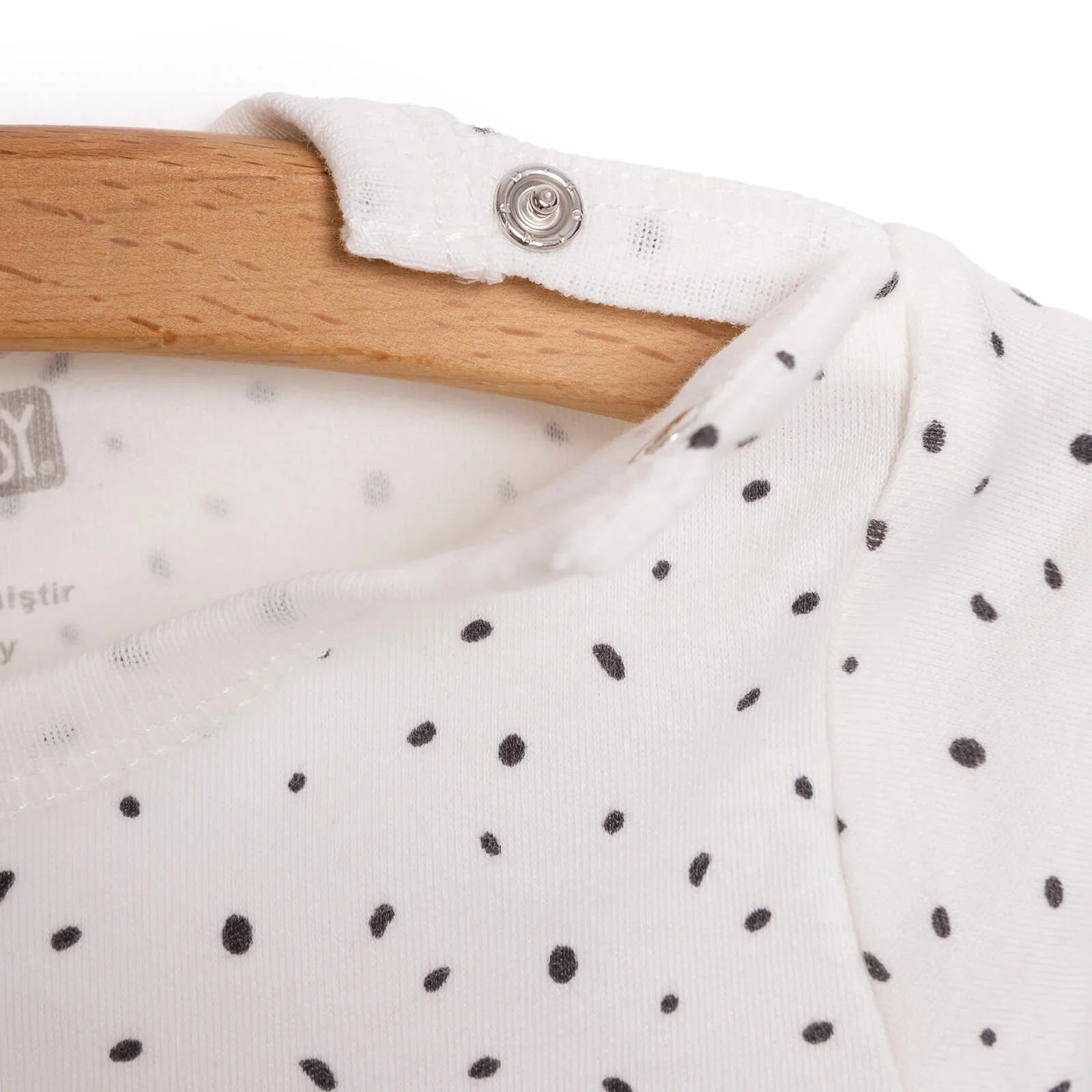 HelloBaby Baby Girl Long Sleeve Body - Ecru