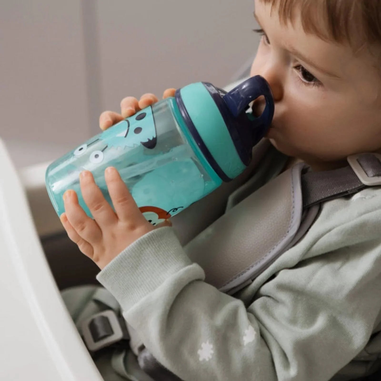 Nuby Mighty Swig Water Bottle Pack of 1 360ml