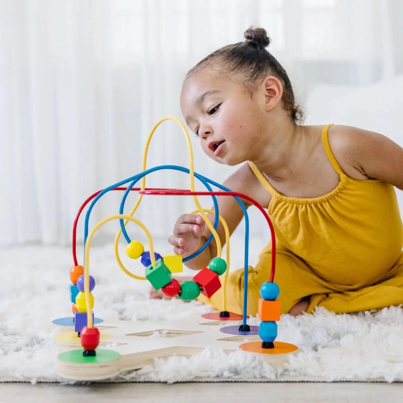 Melissa & Doug Wooden Jumbo Beads