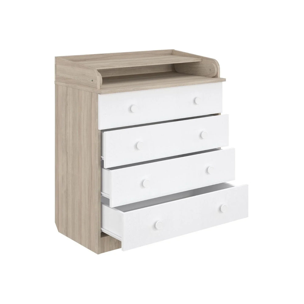 Shefa Kids 800 Changing Dressers - Elm/White