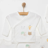 Tiffany Newborn Boy Premature Baby Set - Ecru