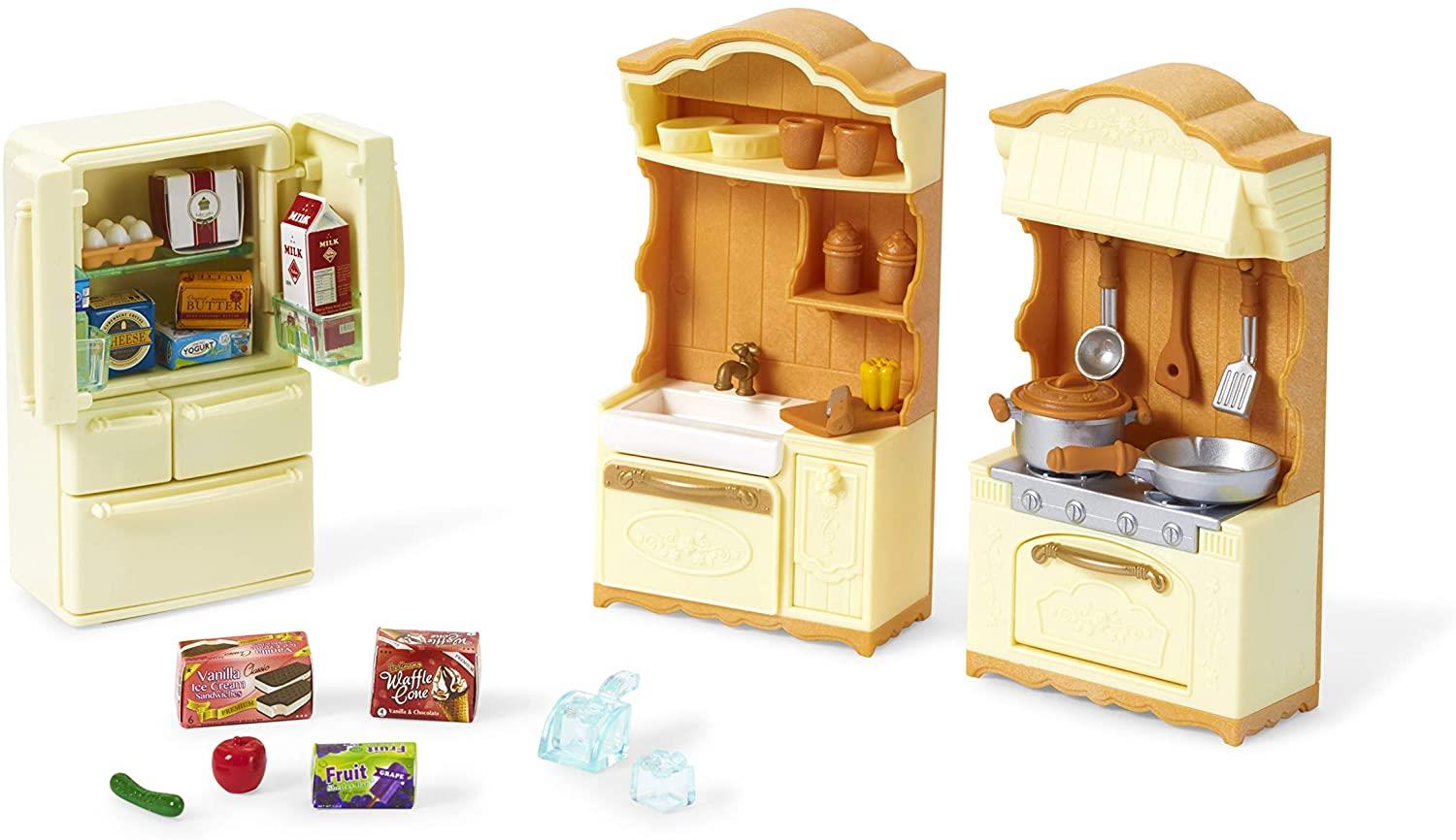 Sylvanian Families Kitchen Play Set Furniture Pack for Ages 3 and Up