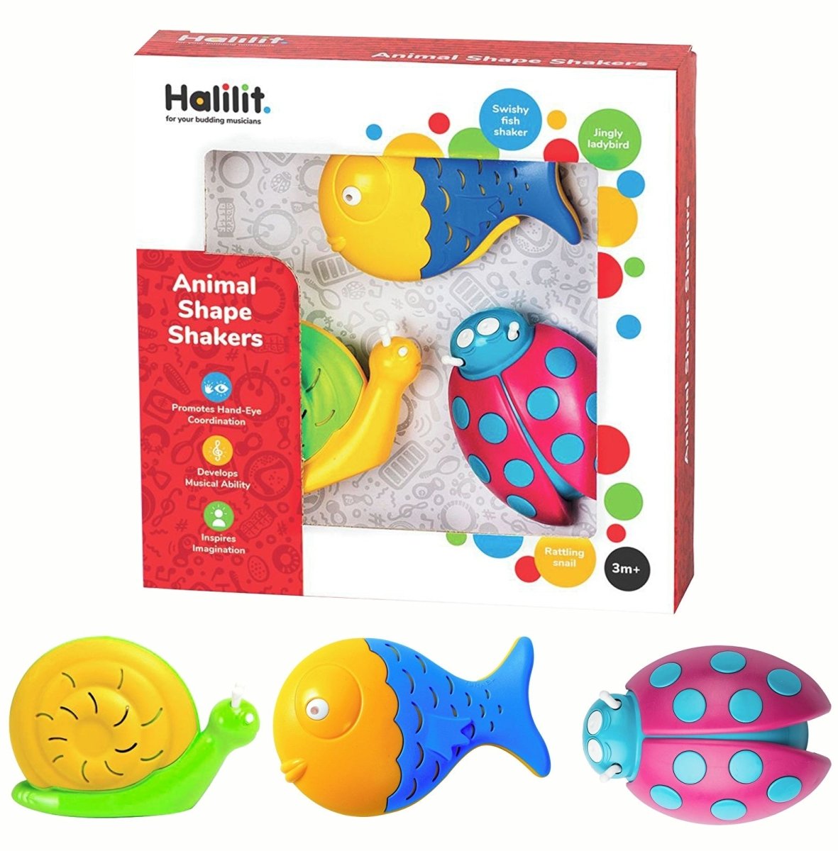 Halilit Animal Shaker Set