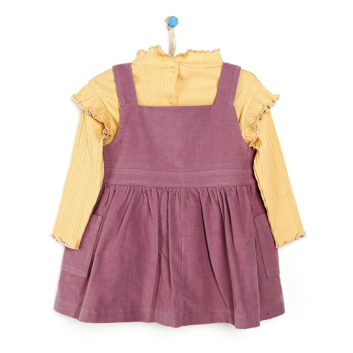 Cassiope Salopette Skirt - Sweatshirt - Damson