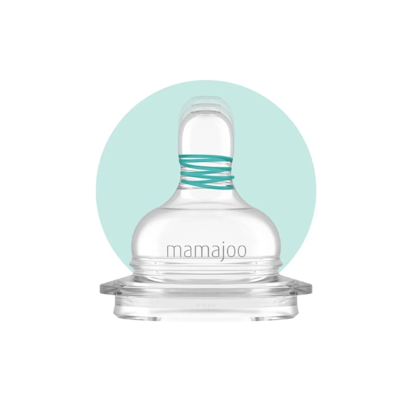 Mamajoo Anti-Colic PP Baby Bottle Slow Flow 0+ months 150ml - Silver