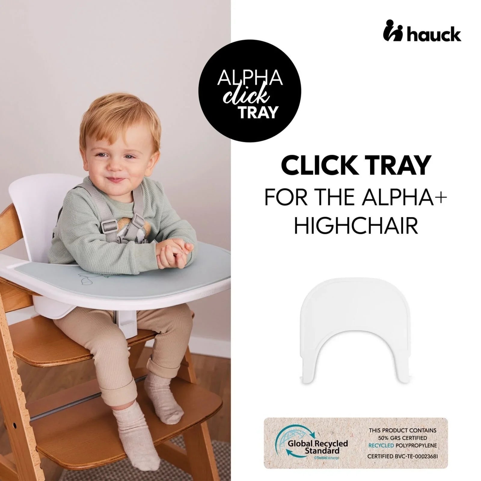 Hauck Alpha Click Tray - White