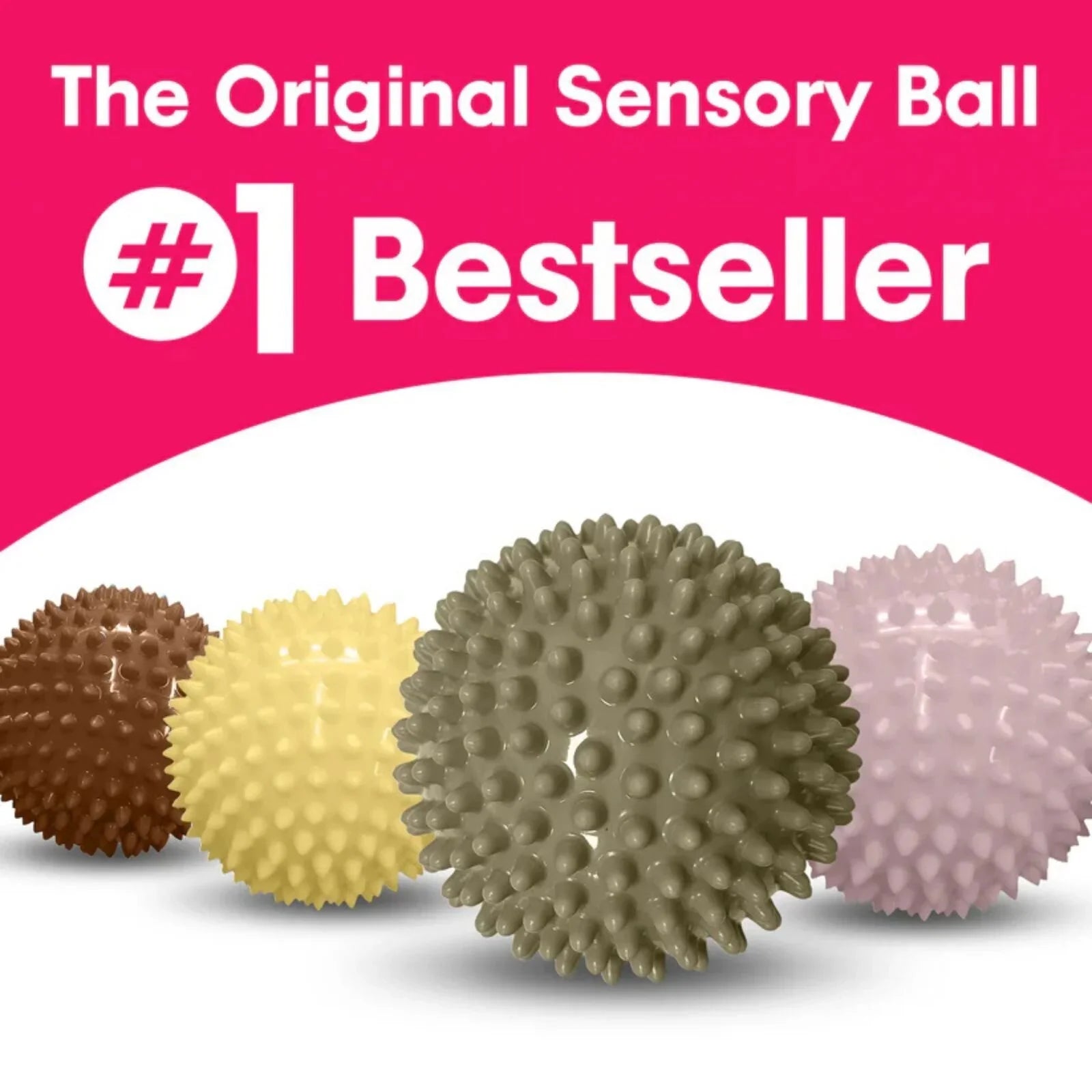 Edushape Sensory Ball Boho Chic 10cm 4 pcs
