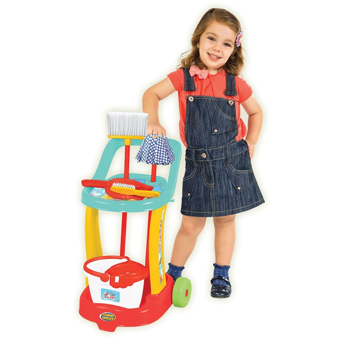 Dede Cleaning Trolley 9 pcs