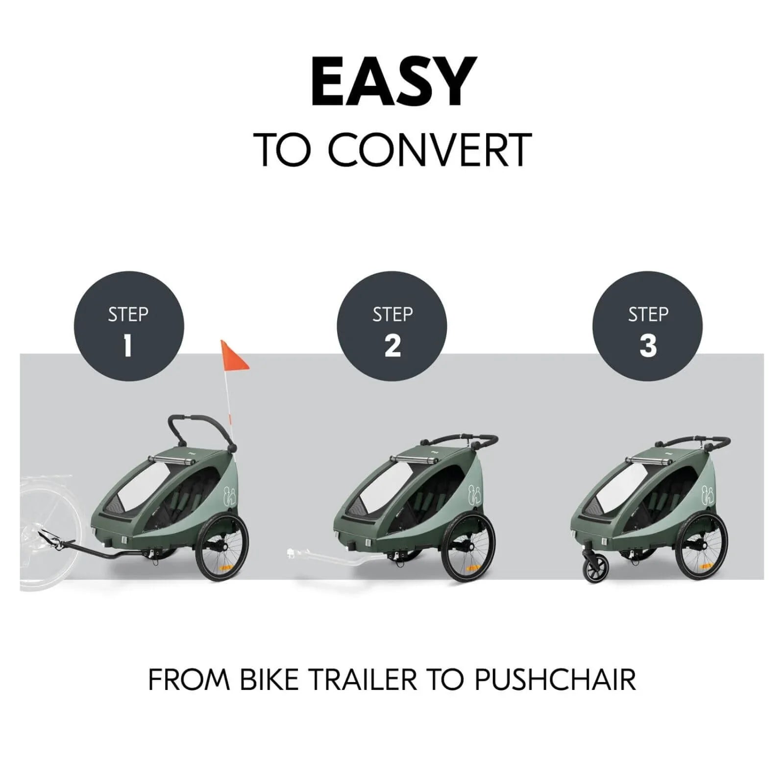 Hauck Dryk Duo Plus - Dark Green