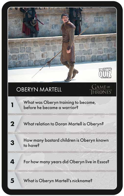 Cwis Top Trumps Game of Thrones | 500 Cwestiwn ar Draws Pob 8 Tymor