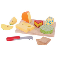 Set Chwarae Bwrdd Caws Pren 🧀