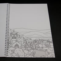 Barmouth by the Sea — Colouring & Painting Book