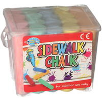 Cyns Art a Chrefft Ansawdd Plant Tiwb Sialc Palmant Enfawr Lliw Aml 20 Darn